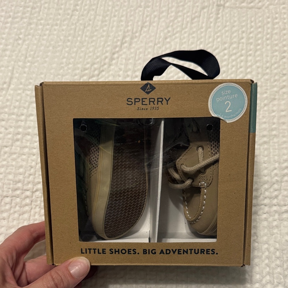 Sperry Kids Tan Sneakers